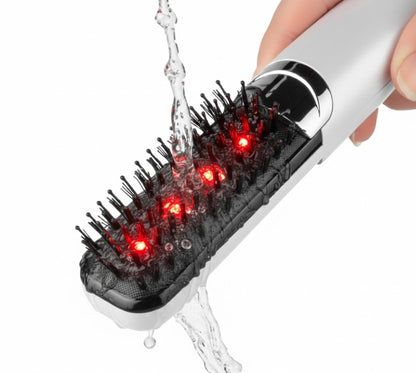 Cepillo anticaída con luz infrarroja y vibración